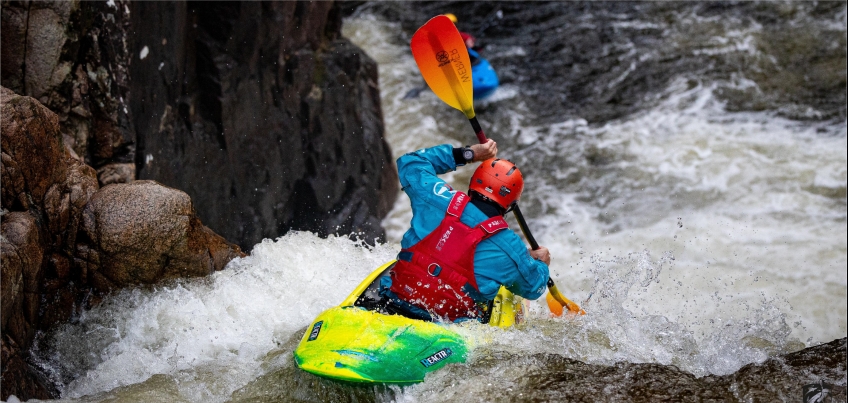 Autumn boating with Besty
